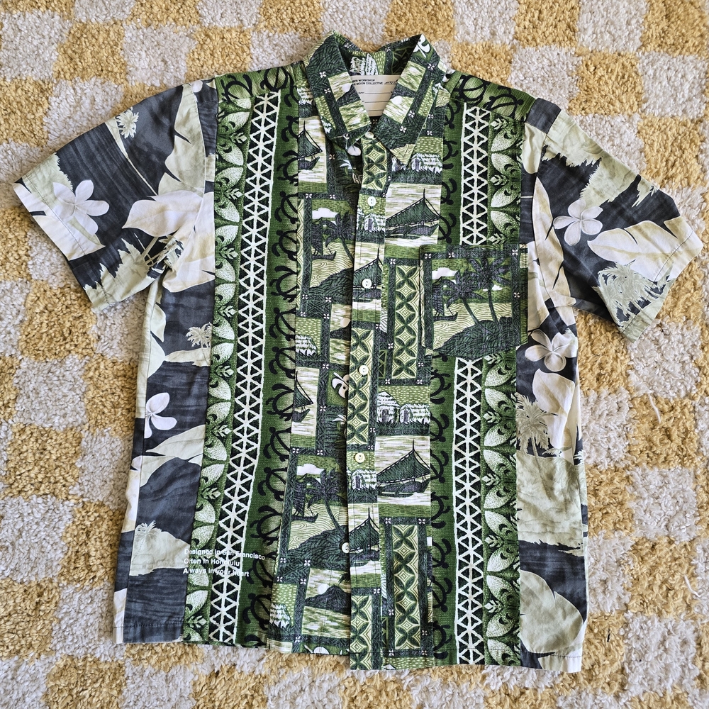Cut & Sew Hawaiian Shirt